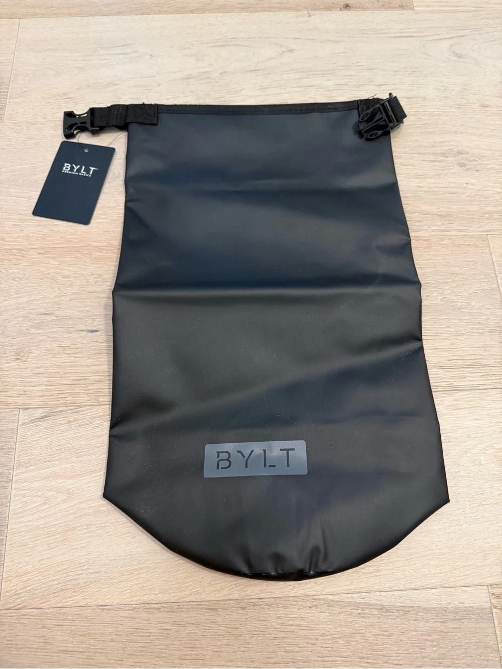 Bylt Black Roll-Top Dry Bag Sling NWT